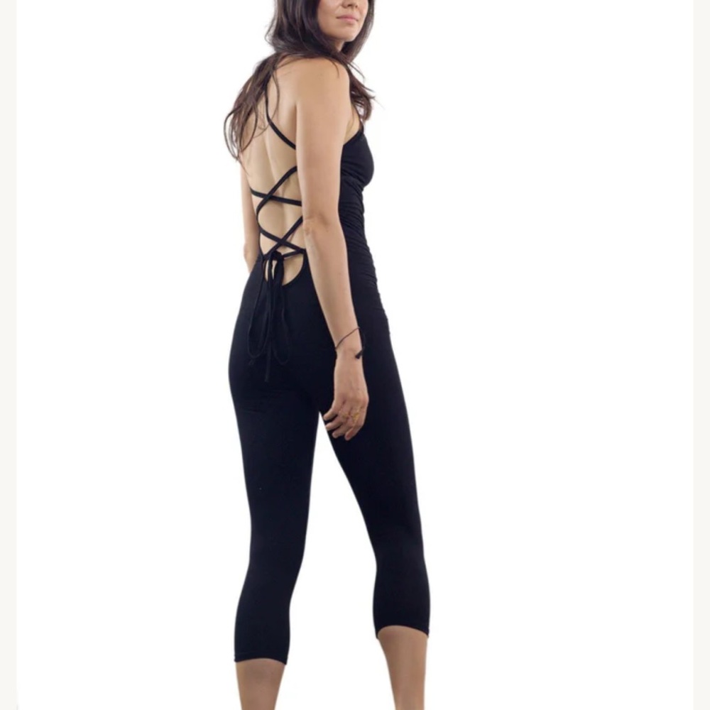 Isabell moon naked glove unitard- Raven Sky